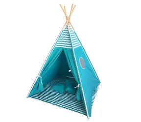 G21 Stan Teepee Letní nebe modrý / Dětský stan / Teepee