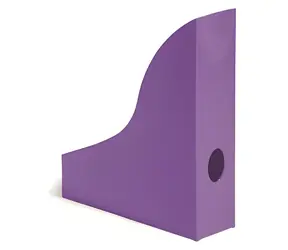 Durable Basic světle fialová / Stojan na časopisy / plast / 73 mm