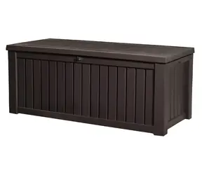 KETER Zahradní box Rockwood 570 l hnědý / Zahradní box / Objem 570 l