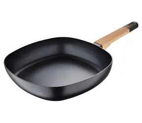 BERGNER Earth Black Grilovací pánev 28 cm / nepřilnavý povrch