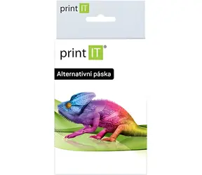 Print IT TZe-161 černá/transparentní / Páska do štítkovače / kompatibilní s Brother TZe-161 / 36 mm / laminovaná