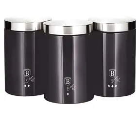 BERLINGERHAUS Dóza na potraviny Carbon PRO Line BH-6718 / Sada 3 ks