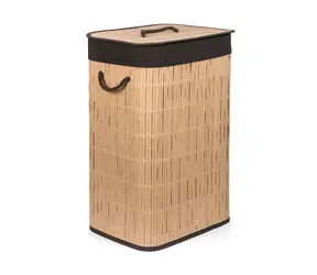 G21 Koš na prádlo ratanový design hnědá / Koš na prádlo / 72 l