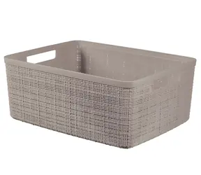 Curver Jute M taupe / Úložný box / 12 l / 36 x 15 x 28 cm