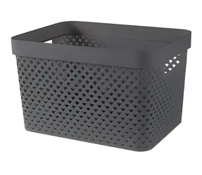 Curver Pure S Úložný box 17 l tmavě šedý / 36 x 27 x 22 cm