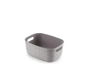 Curver Softex S šedá / Úložný box / 4 l / recyklovaný plast