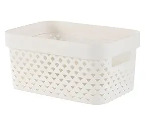 Curver Pure S krémová / Úložný box / 4,5 l / 26 x 13 x 18 cm