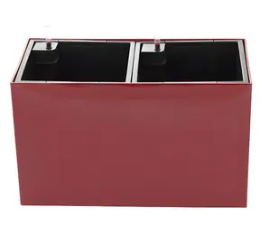 G21 Samozavlažovací květináč Combi červená / Květináč / průměr 56 cm