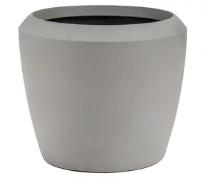 G21 Květináč Cement Round / Rozměry 55,6 x 55,6 x 48,4 cm