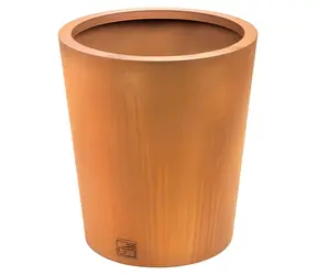 G21 Corten Round / Květináč / 45 x 50 x 45 cm