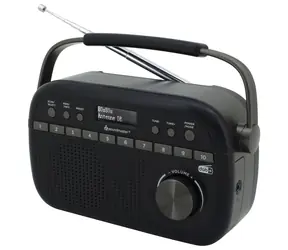 Soundmaster DAB280SW černá / Rádio / DAB+ / FM / RDS / budík