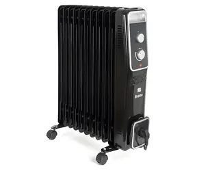 G21 Bromo černý / Olejový radiátor / 11 žeber / 2500 W