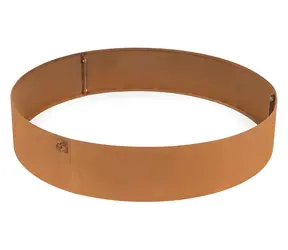 G21 Zahradní obrubník Corten kruhový / Obrubník / 100 x 20 cm