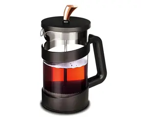 Berlingerhaus BH-7615 Black Rose Collection / Konvička na čaj a kávu French Press / 600 ml