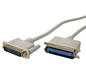 ROLINE kabel MD25-MC36 pro paralelní přenos dat / Paralelní kabel / 25 žil / 3 m / světle šedý