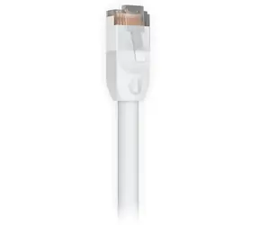 Ubiquiti UACC-Cable-Patch-Outdoor-1M-W bílá / Venkovní patch kabel / Cat5e / RJ45 / 1 m / STP