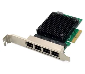 Digitus DN-10136 / Síťový adaptér / PCIe x4 / 4x RJ-45 / 2,5 Gbit/s / RTL8125B