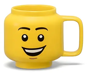 ROOM COPENHAGEN Hrnek LEGO Happy Boy žlutý / Hrnek / Keramika / 255 ml