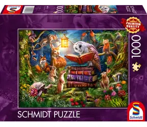 SCHMIDT Puzzle Noční lesní příběhy / 1000 dílků / od 12 let