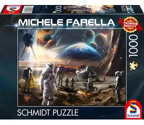 SCHMIDT Puzzle Nekonečné světy - Vesmírné mise / 1000 dílků / od 12 let