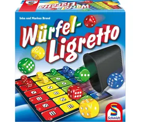 SCHMIDT Kostková hra Ligretto Cube / 24 kostek / 2-4 hráči / od 8 let