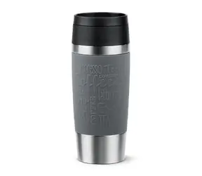 Emsa Travel Mug Classic 0,36 l šedá / Termohrnek / nerezová ocel