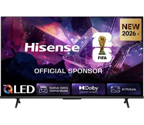 43" Hisense 43E7S PRO černá / Televize / QLED / UHD / 144Hz / FreeSync Premium / HDMI 2.1