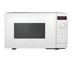 Siemens FF023LMW0 bílá / Mikrovlnná trouba / Volně stojící / 800 W / 7 programů / LED displej