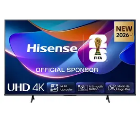55" Hisense 55A6S černá / UltraHD / LED / HDMI / LAN / WiFi / BT / CI+ / DVB-T2 S2 C / 20W repro