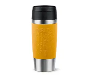 Emsa TRAVEL MUG Classic 0,36 l žlutá / Cestovní termohrnek / nerezová ocel