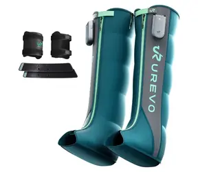 UREVO UCRM003 zelená / Masážní regenerační bota / AI ovládání / Bluetooth / 32 režimů / 5000 mAh
