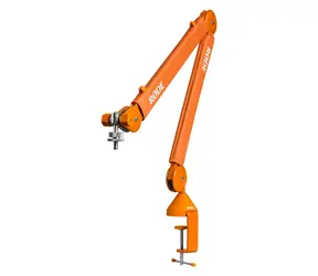 Rode PSA1+ oranžová / Stolní rameno pro mikrofon / paralelogramové pružiny / 360° otočení / adaptér 3/8"-5/8"