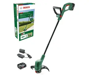 BOSCH EasyGrassCut 18-260 / Aku strunová sekačka / 18V / Záběr 26 cm / 2x aku 2.0 Ah / Nabíječka