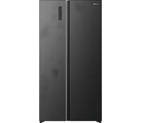 Hisense RS3P558NEFD tmavá nerez / Chladnička side by side / 544 l / Energetická třída D