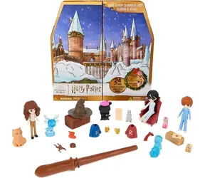 SPIN MASTER Adventní kalendář Harry Potter Magical Minis 2023 / Adventní kalendář / 3 figurky / 20 doplňků / od 6 let