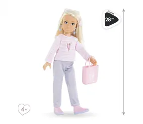 SIMBA Panenka Corolle Girls Valentine Shopping Surprise / 28 cm / 6 překvapení / od 4 let