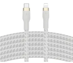 Belkin CAA011bt1MWH bílá / Kabel USB-C na Lightning / 1 m / 15W / MFi