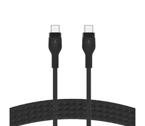 Belkin Flex CAB011bt2MBK černá / Kabel USB-C na USB-C / 60W / 2 m