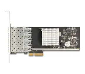 DeLock PCI Express x4 / Síťová karta / 4x SFP Gigabit LAN / Intel i350