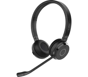 Jabra Evolve 65 TE černá / Sluchátka / mikrofon / Bluetooth 5.2 / USB-A / nabíjecí stanice