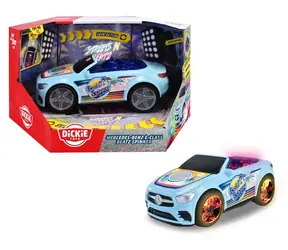DICKIE Autíčko Mercedes-Benz E-Class Beatz Spinner / Zvuk a světla / od 3 let
