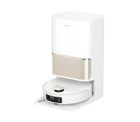 Dreame L50 Pro Ultra bílá / Robotický vysavač / 6400 mAh / 19500 Pa / VersaLift senzor / samočisticí stanice