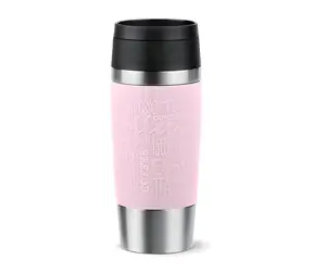 Emsa TRAVEL MUG Classic 0,36 l světle růžová / Termohrnek / nerezová ocel