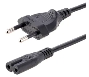 StarTech Power Cord EU C - C7 1m černá / Napájecí kabel / 250 V / 2,5 A