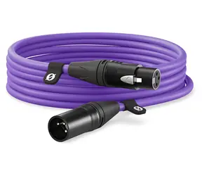 Rode XLR6M-PU fialový / Kabel / XLR (M) - XLR (F) / 6 m