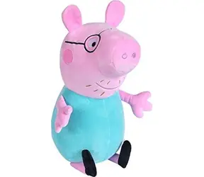 SIMBA Peppa Pig Tatínek Prasátko / Plyšák / 37 cm / od 0 měsíců