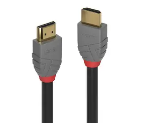 Lindy Anthra Line černá / HDMI kabel / HDMI 2.0 / 4K 60Hz / 10 m