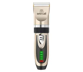 Oneisall X2 / Zastřihovač pro zvířata / 6 nástavců 3-18mm / tichý chod / 240 min provozu / Li-on