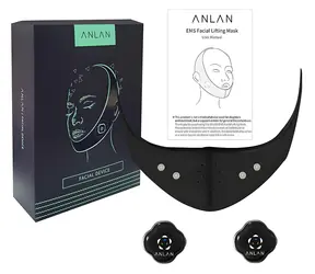 ANLAN 01-ASLY41-001 / Zeštíhlující EMS maska na obličej / 3 režimy / 5 úrovní intenzity