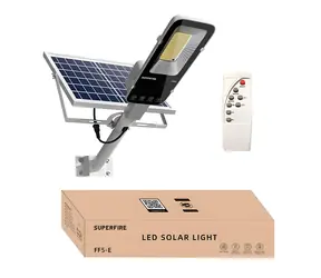 Superfire FF5-E solární lampa na zeď / 897W / 2000lm / 20000mAh
